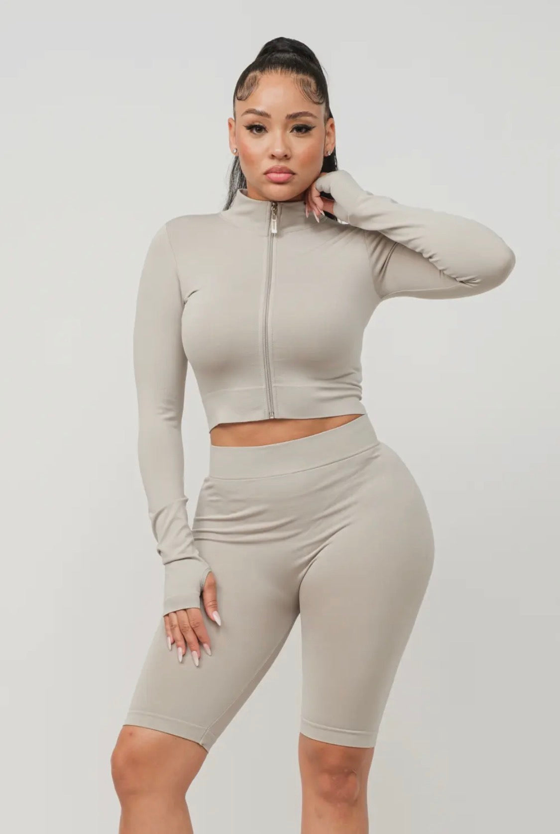 Grey 2 Piece