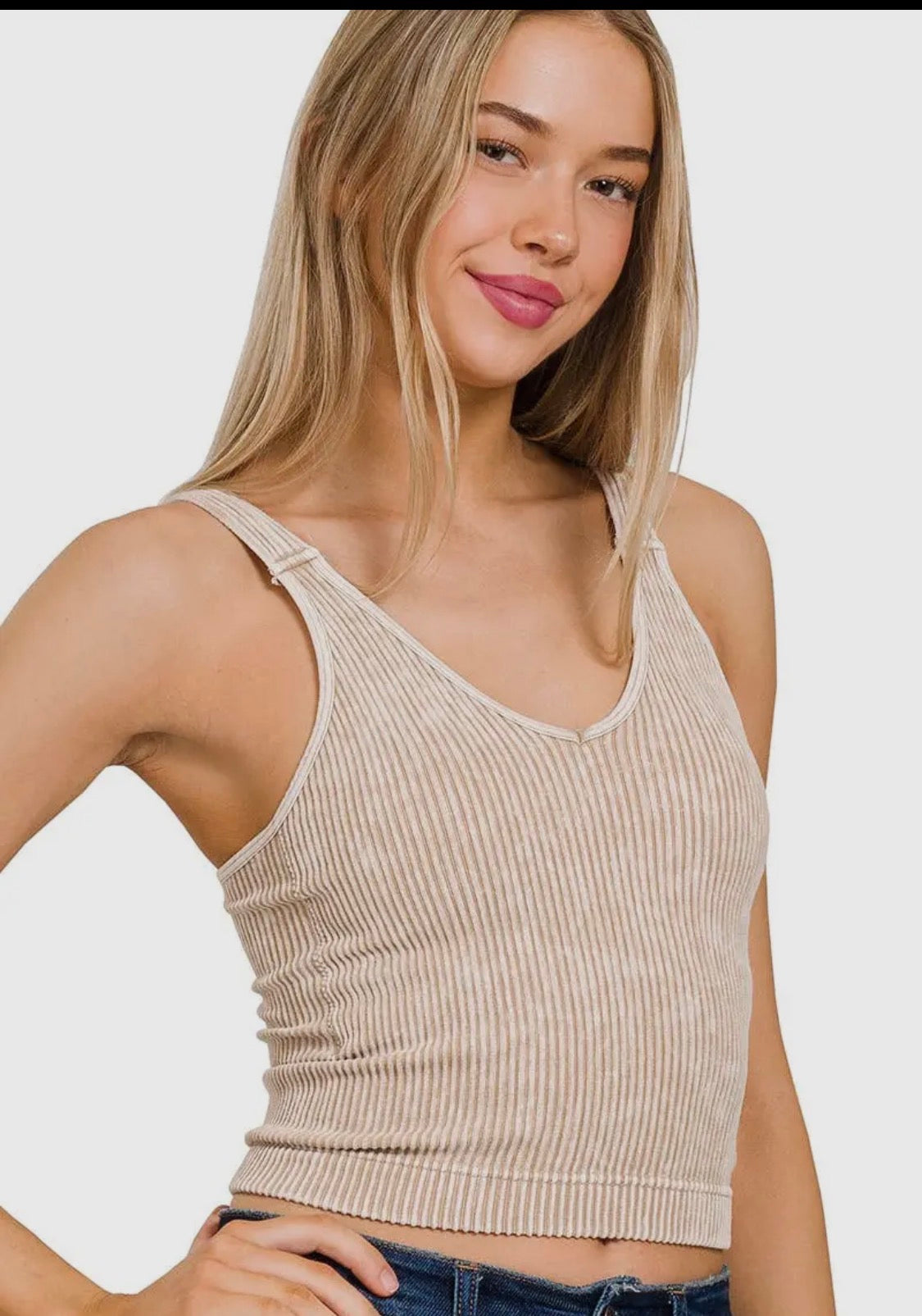 Ribbed Tank Top