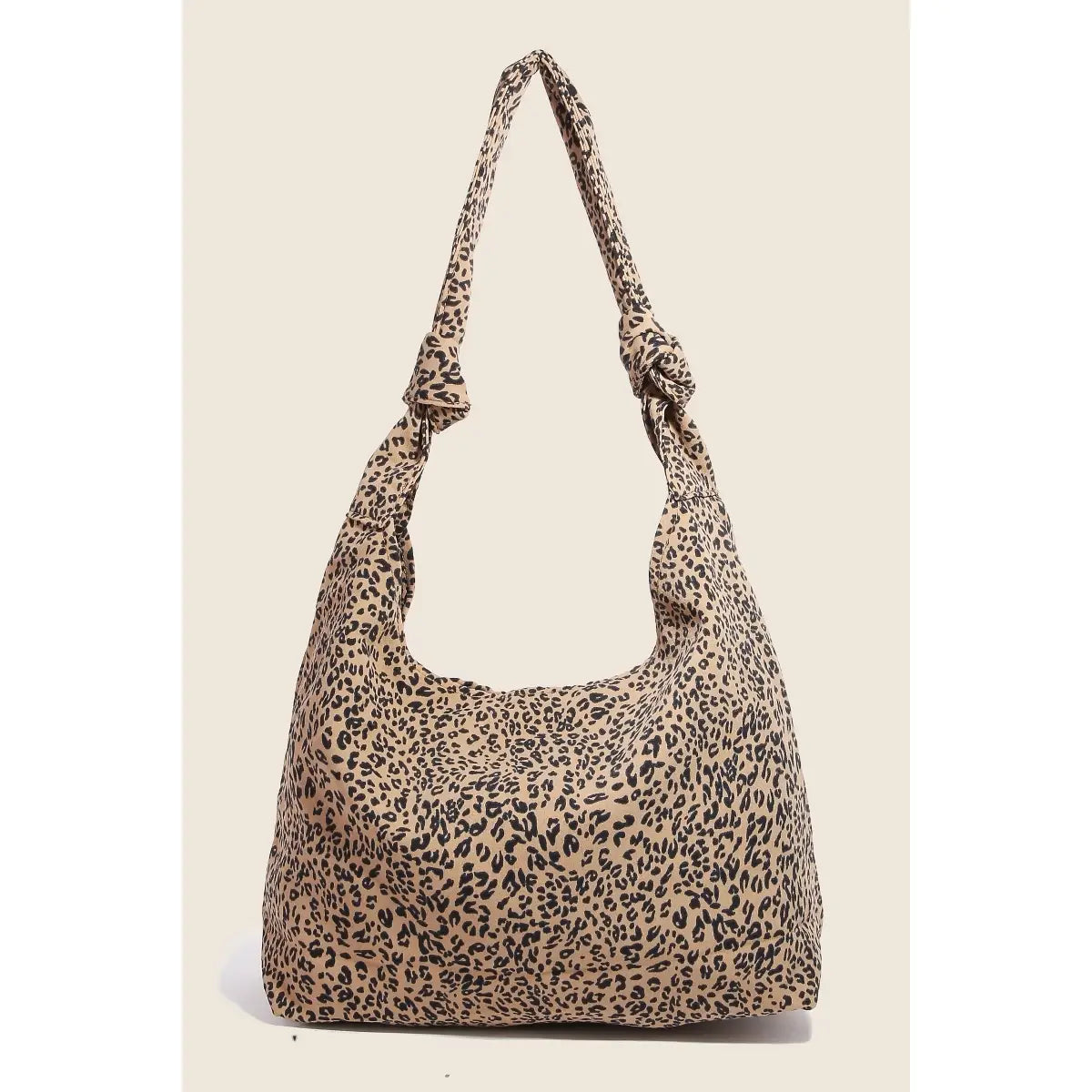 Knotted Cheetah Tote